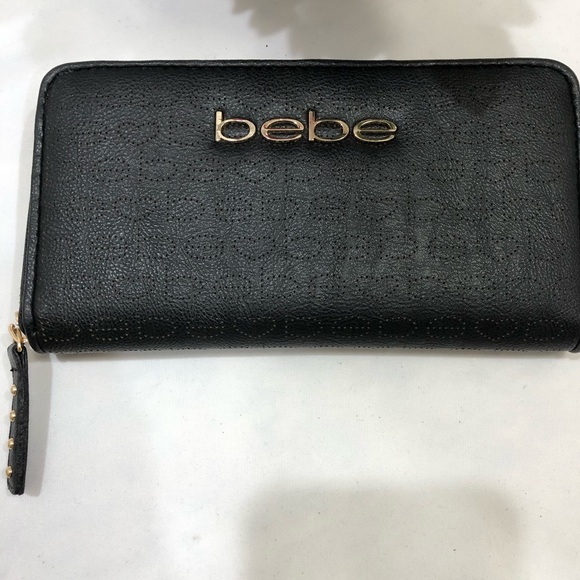 Bebe Sherine Black Wallet | NWOT - Picture 2 of 12